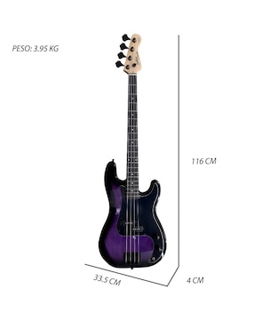 Kit guitarra eléctrica Steelpro 505-SK