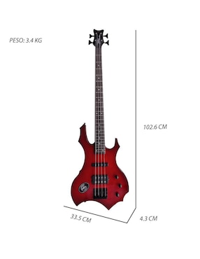 Kit guitarra eléctrica Steelpro 509-SK
