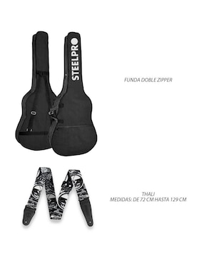 Kit guitarra eléctrica Steelpro 509-SK