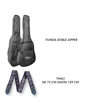 Kit guitarra electroacústica Steelpro KZ-77-12