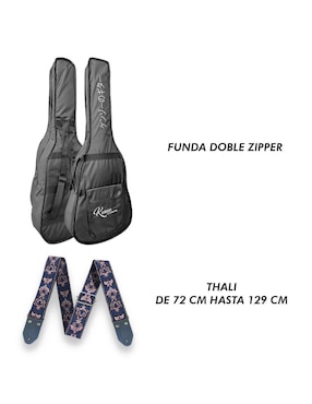 Kit guitarra electroacústica Steelpro KZ-88-12