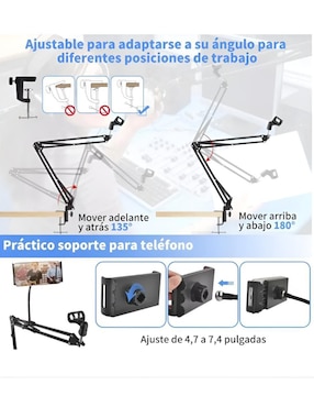 Soporte de brazo para micrófono Xtellar