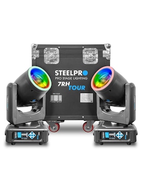 Cabeza móvil de luz Steelpro