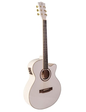 Guitarra electroacústica Bamboo GA-40-WH-Q-AR