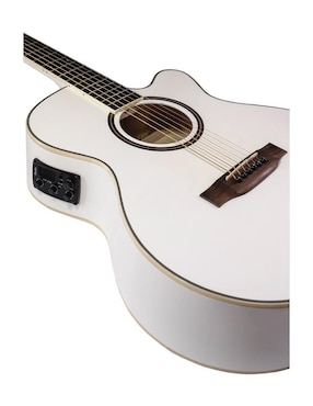 Guitarra electroacústica Bamboo GA-40-WH-Q-AR