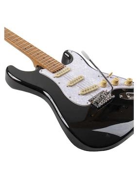 Guitarra eléctrica Bamboo GE-SOLAR-SSS-BK