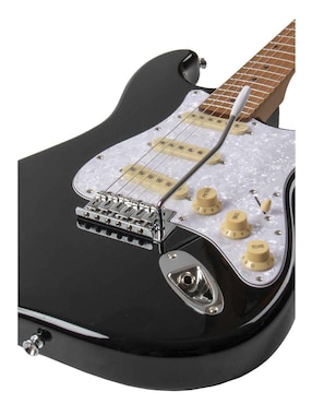 Guitarra eléctrica Bamboo GE-SOLAR-SSS-BK