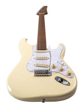Guitarra eléctrica Bamboo GE-SOLAR-SSS-WH