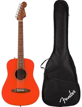 Guitarra acústica parlor/ salón Fender California Standard Redondo Mini