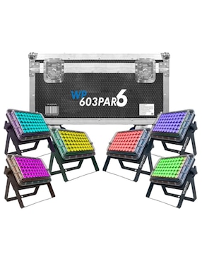 Luces disco Steelpro