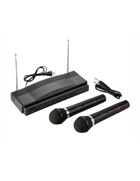 Set de micrófonos inalámbricos Mitzu multiplataforma