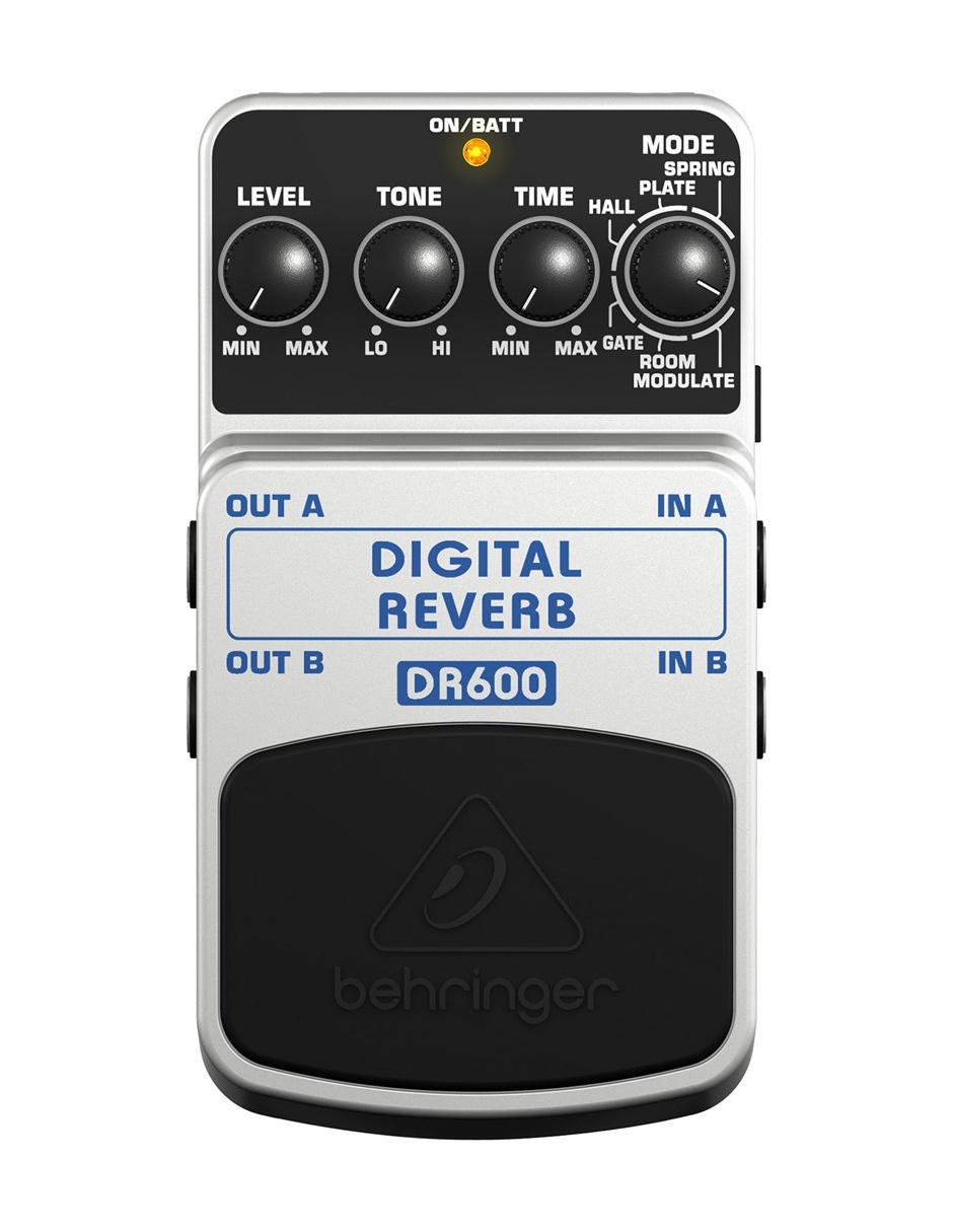 Pedal para Guitarra Eléctrica Digital Reverb DR600 3