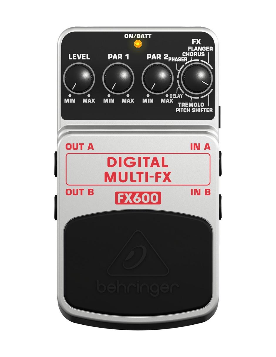 Pedal para Guitarra Eléctrica Behringer Digital Multi-FX600 3