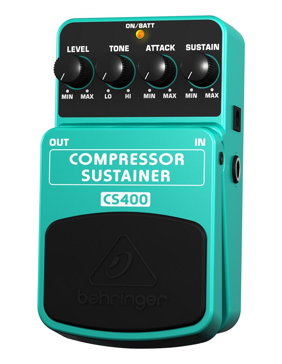 Pedal para Guitarra Eléctrica Compressor/Sustainer CS400 2