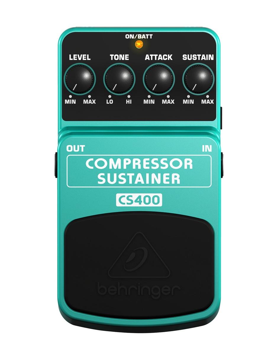 Pedal para Guitarra Eléctrica Compressor/Sustainer CS400 3