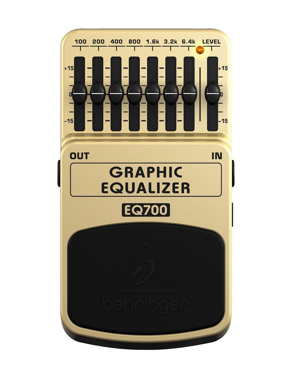 Pedal para Guitarra Eléctrica Behringer Graphic Ecualizer EQ700 2