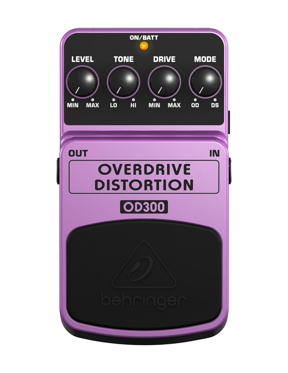 Pedal para Guitarra Eléctrica Overdive/Distort OD300 2