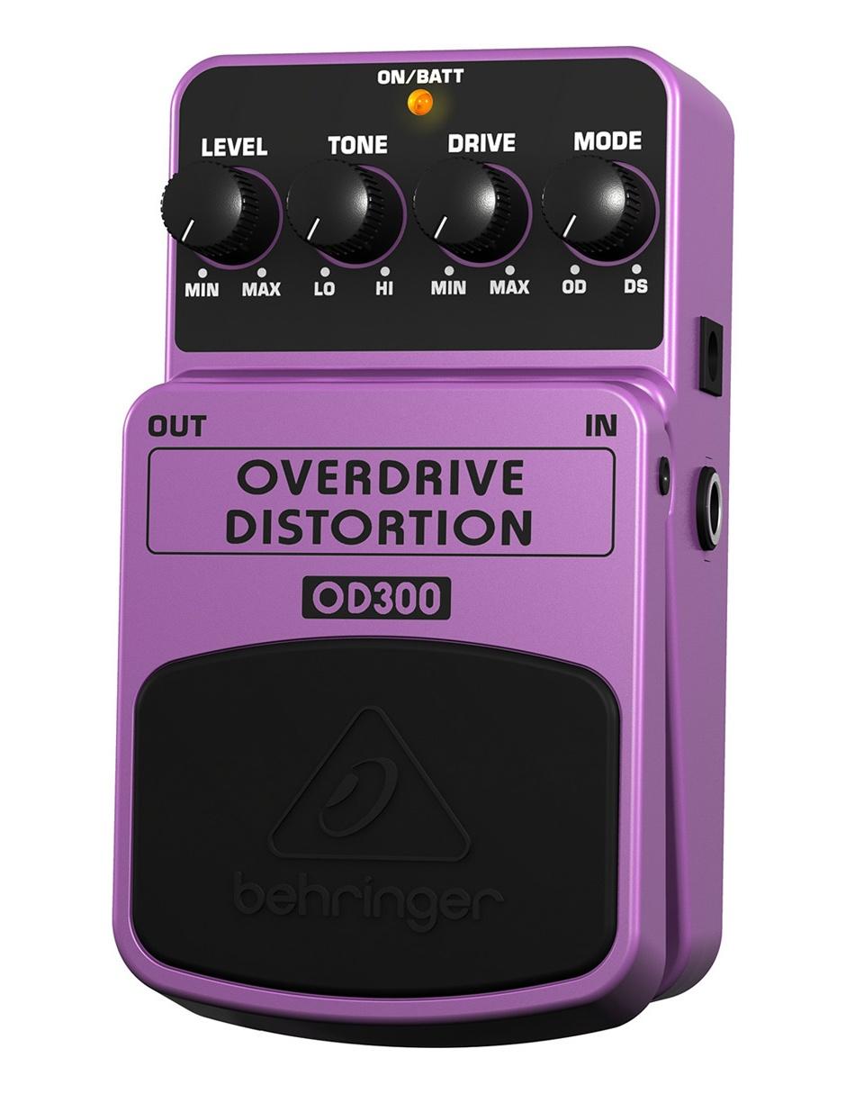 Pedal para Guitarra Eléctrica Overdive/Distort OD300 3