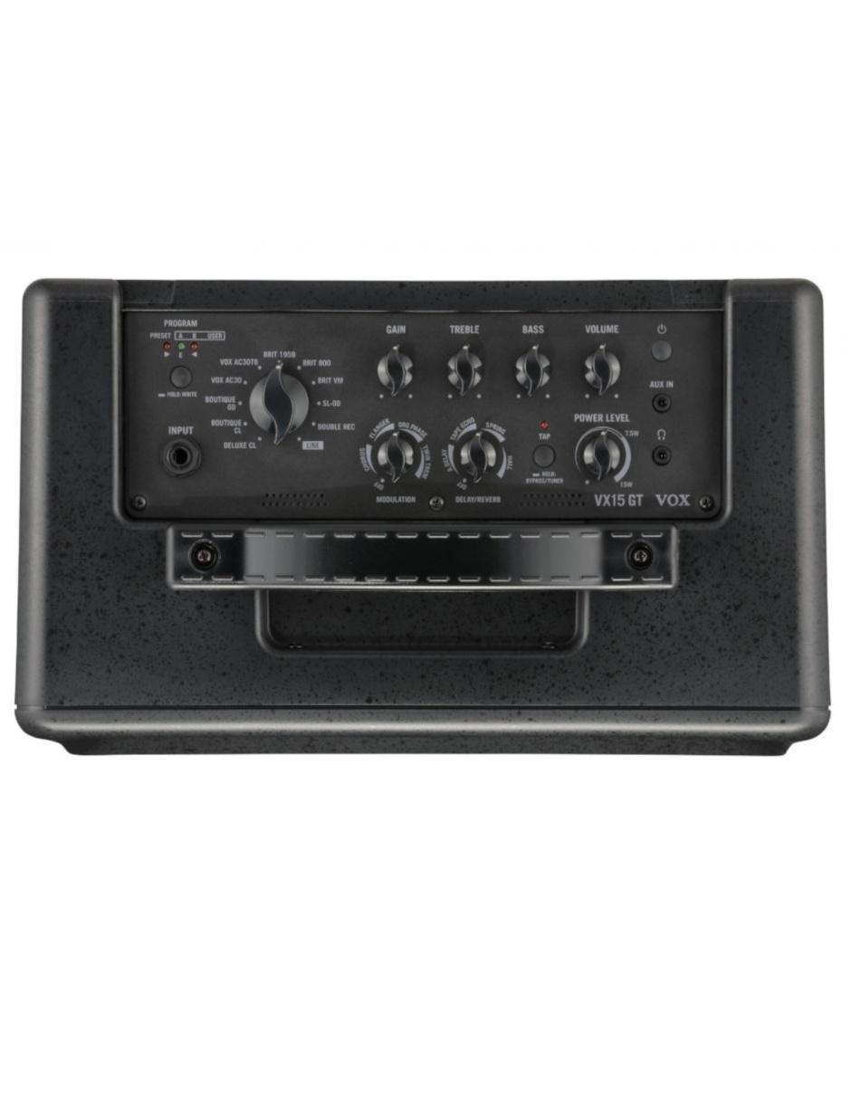 Amplificador para guitarra VX15-GT de 127 V 2