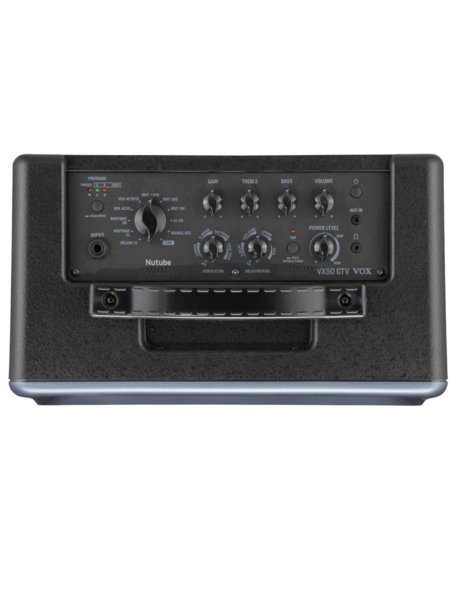 Amplificador para guitarra VX50-GTV de 127 V 3