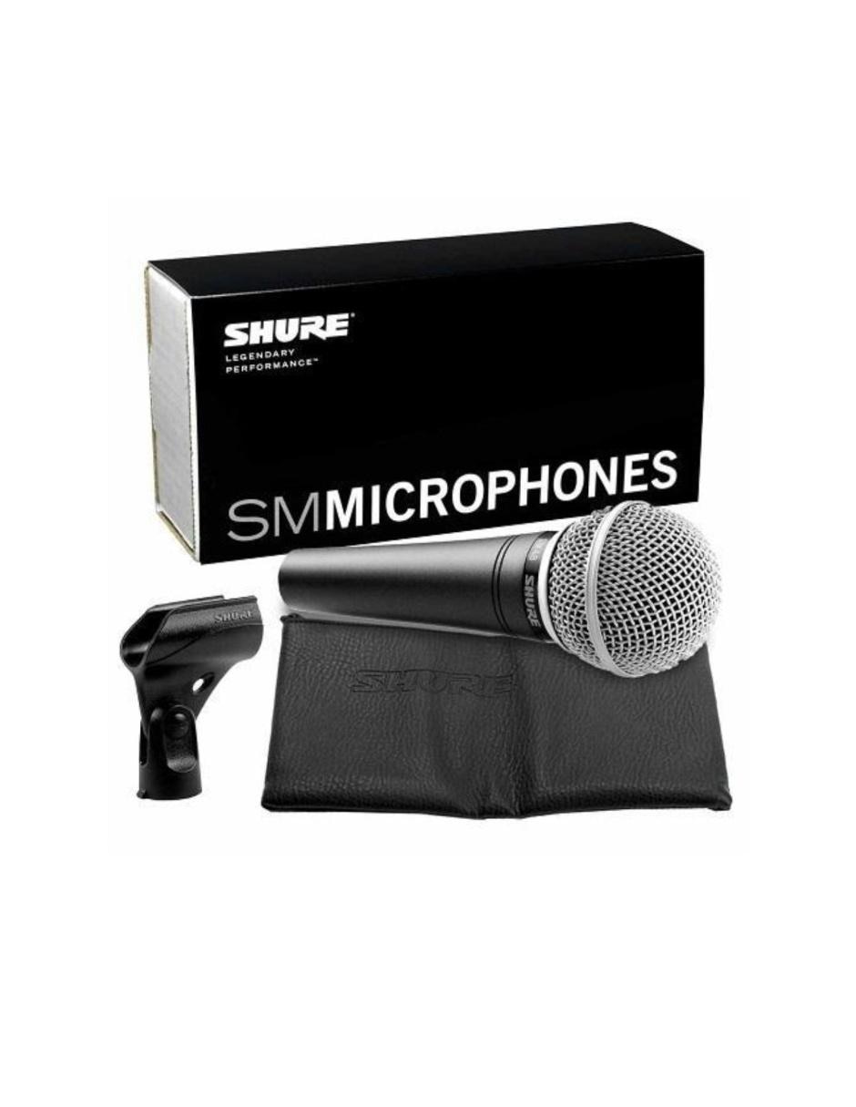 Micrófono vocal Shure SM48LC - Audiomusica