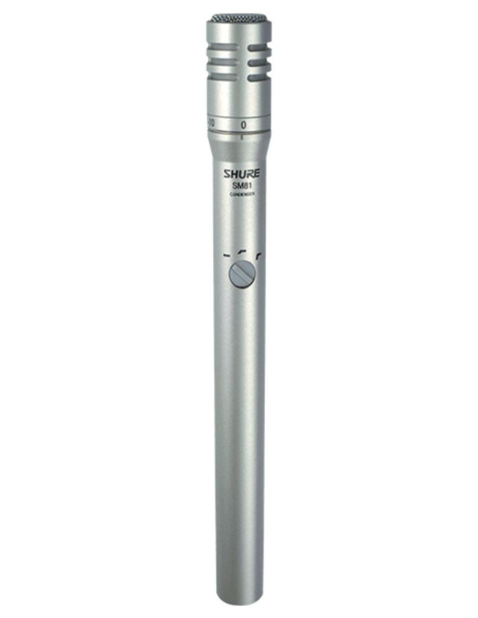 Micrófono Instrumentos SM81-LC con Parabrisas sin cable Micrófono Instrumentos SM81-LC con Parabrisas sin cable