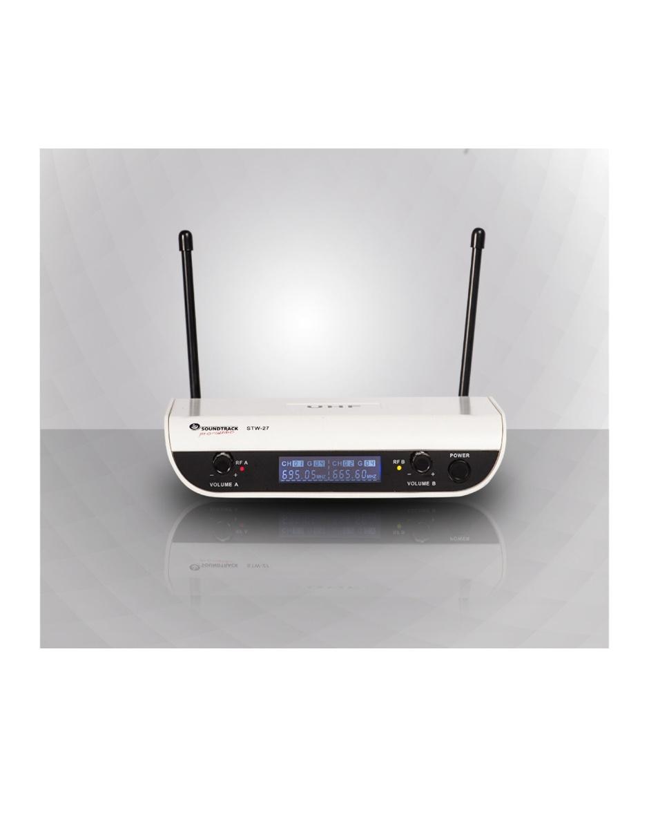 Set de micrófonos inalámbricos STW-27HU2 2