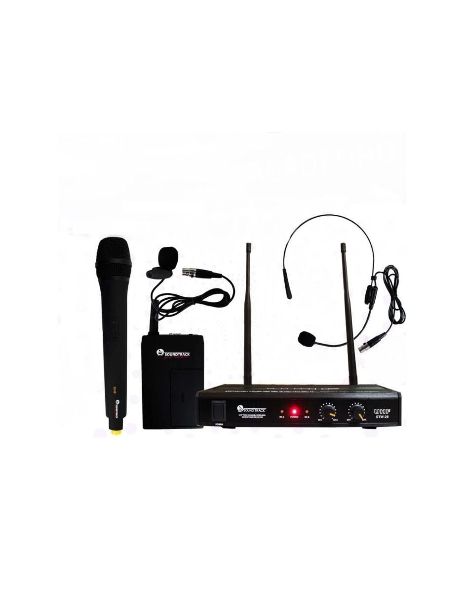 Set de micrófonos inalámbricos STW-28HUL Set de micrófonos inalámbricos STW-28HUL