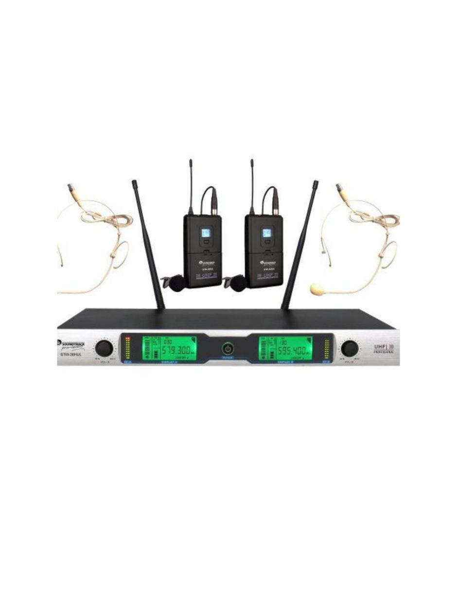 Set de micrófonos inalámbricos STW-36HUL Set de micrófonos inalámbricos STW-36HUL