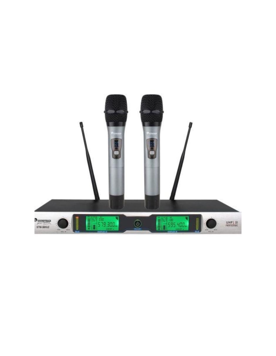 Set de micrófonos inalámbrico STW-36HU2 Set de micrófonos inalámbrico STW-36HU2