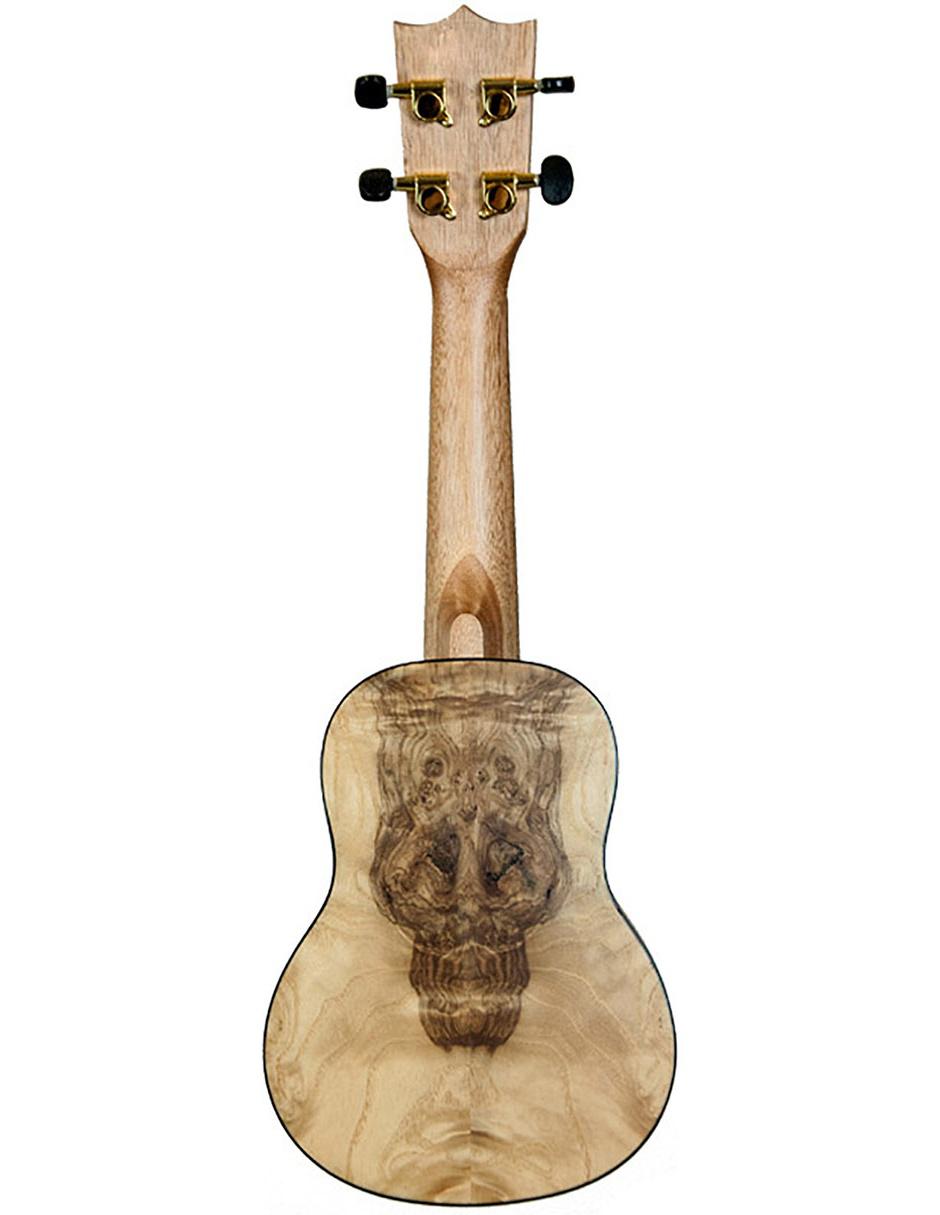 Ukelele Soprano Quiilted Ash Flight 3