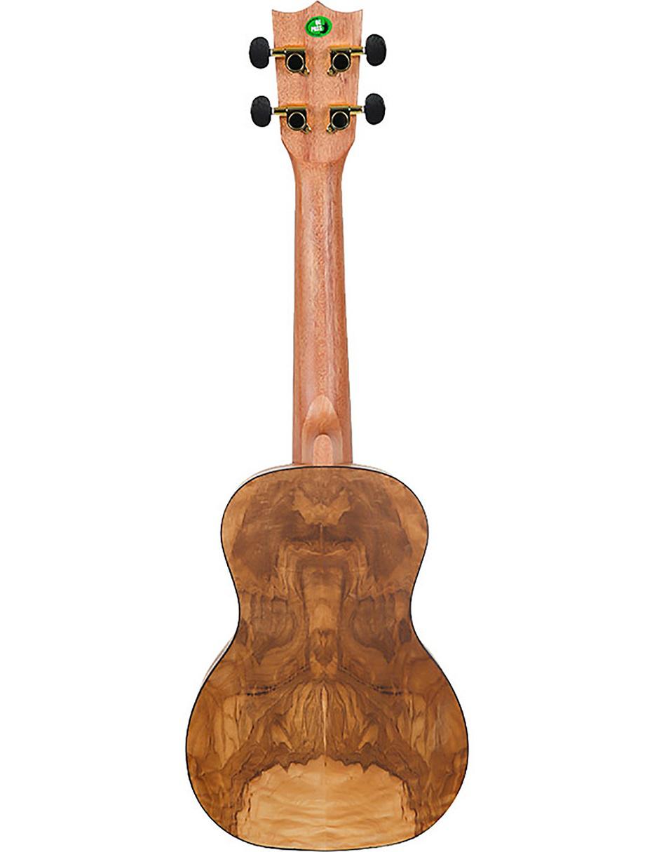Ukelele Concierto Quilted Ash Flight 2