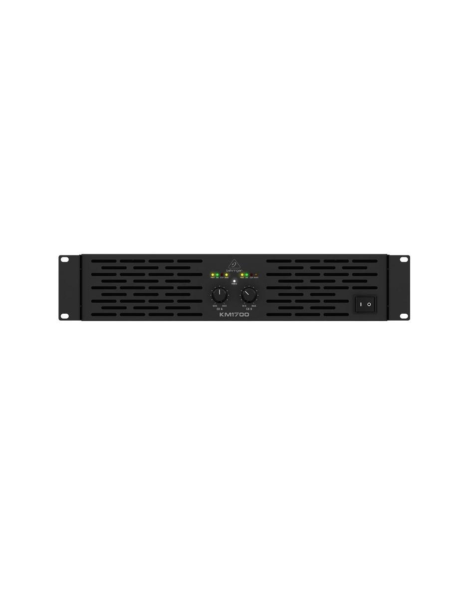 Amplificador KM1700 de 120 V