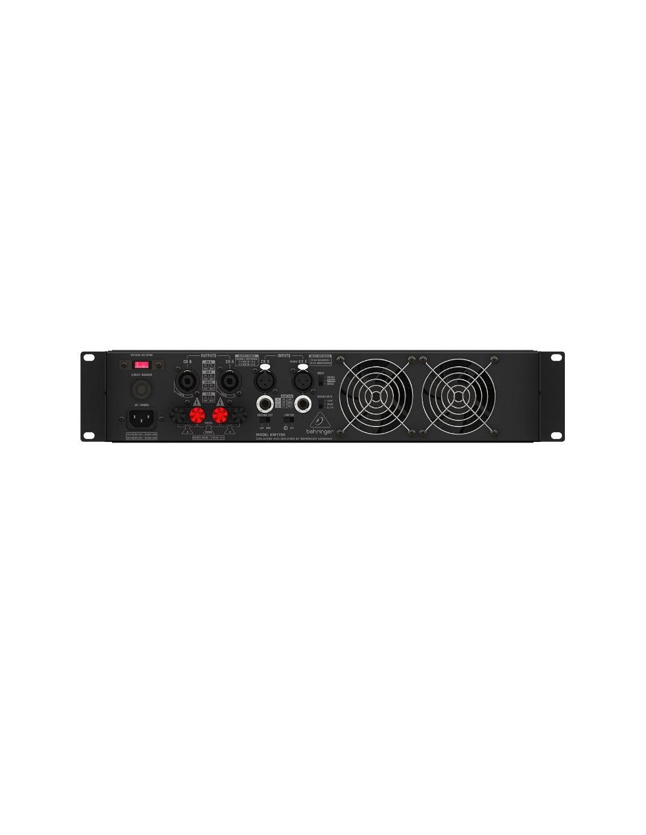 Amplificador KM1700 de 120 V 5
