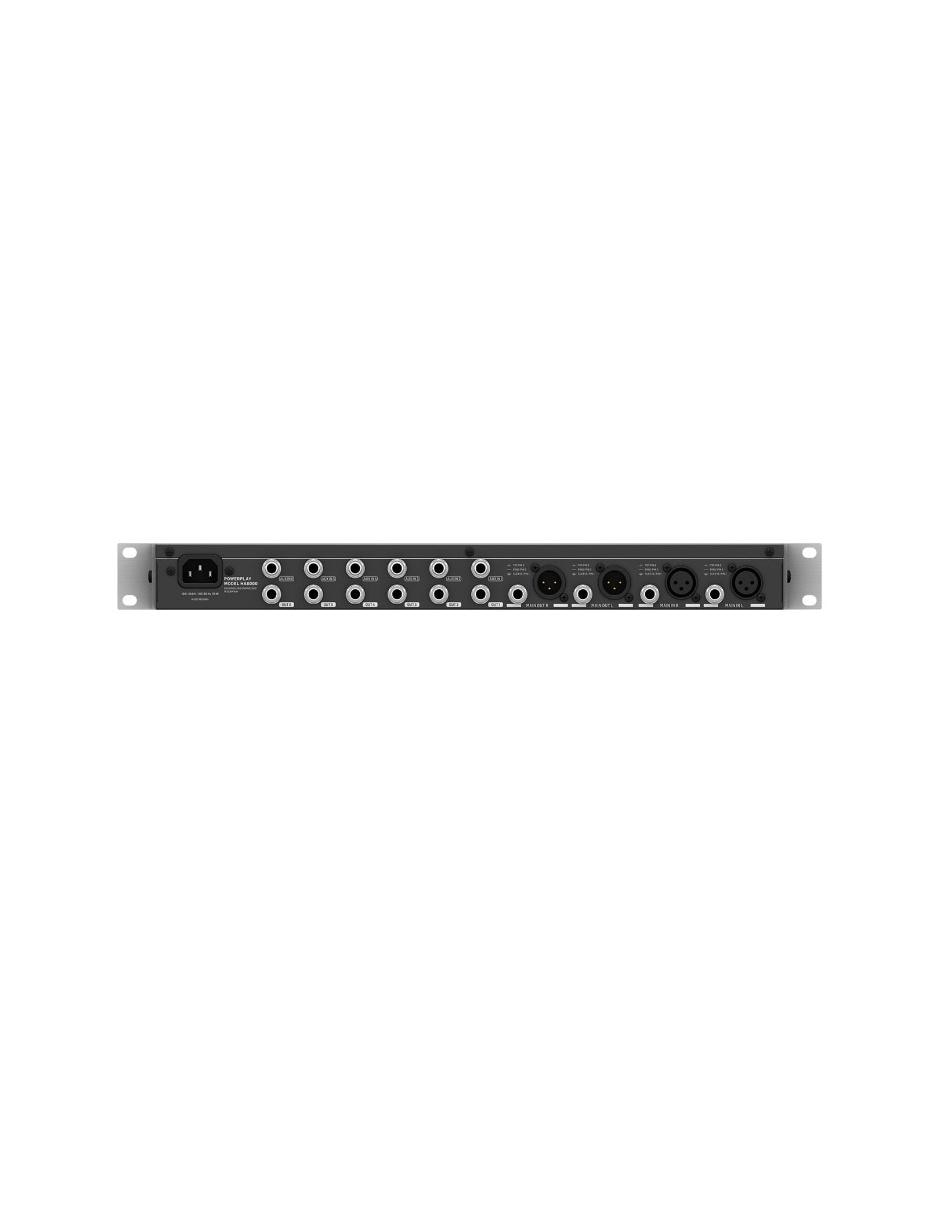 Amplificador HA6000 de 5 V 2