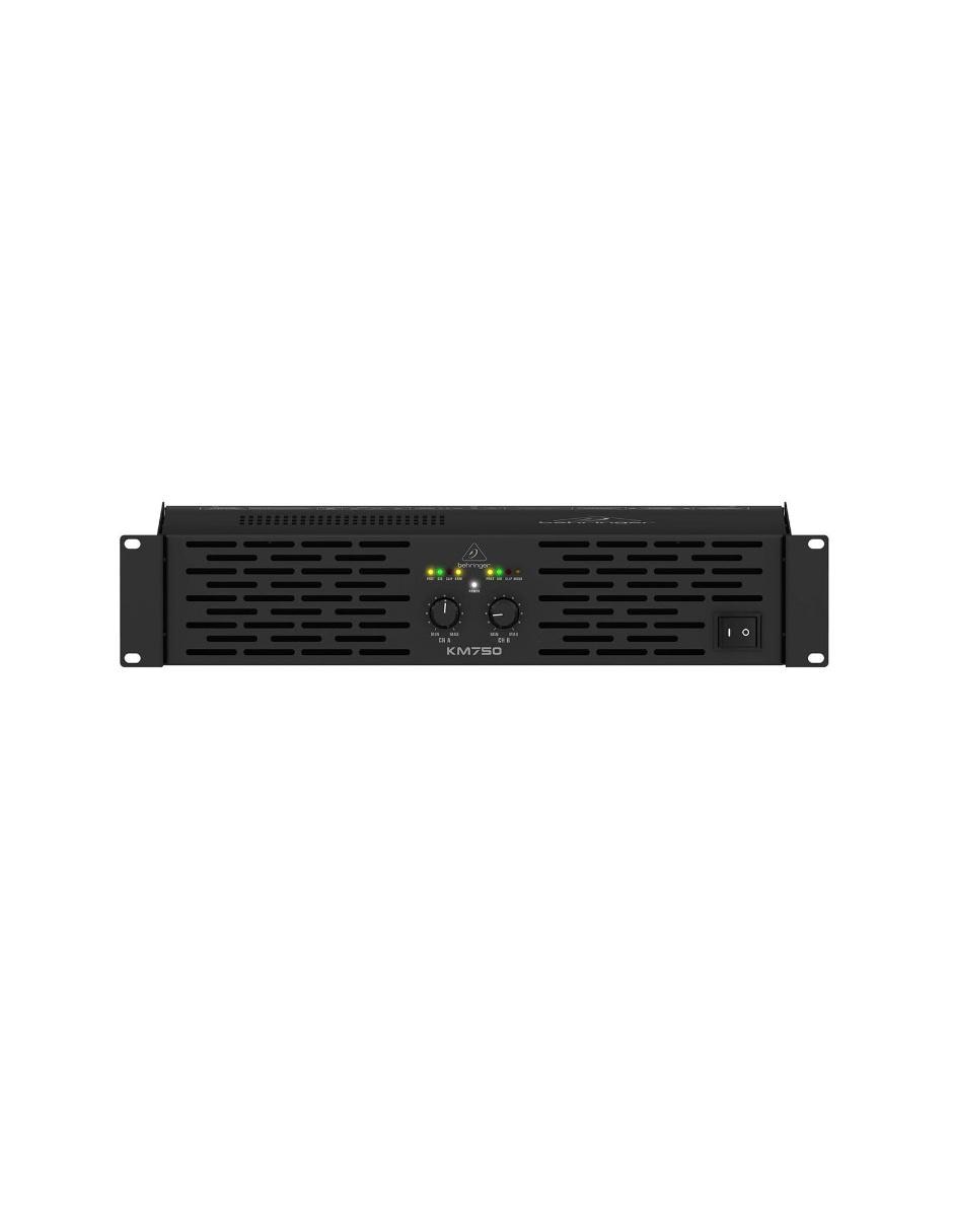 Amplificador KM750 de 120 V Amplificador KM750 de 120 V