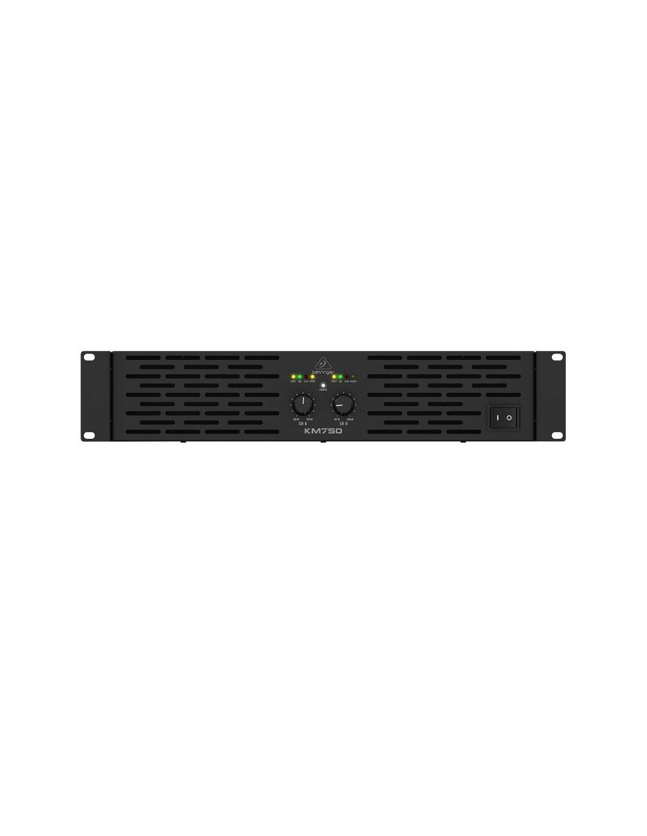 Amplificador KM750 de 120 V 2