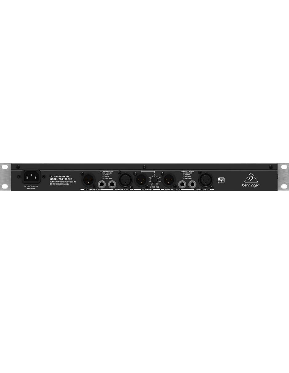 Ecualizador Estéreo FBQ1502HD 2