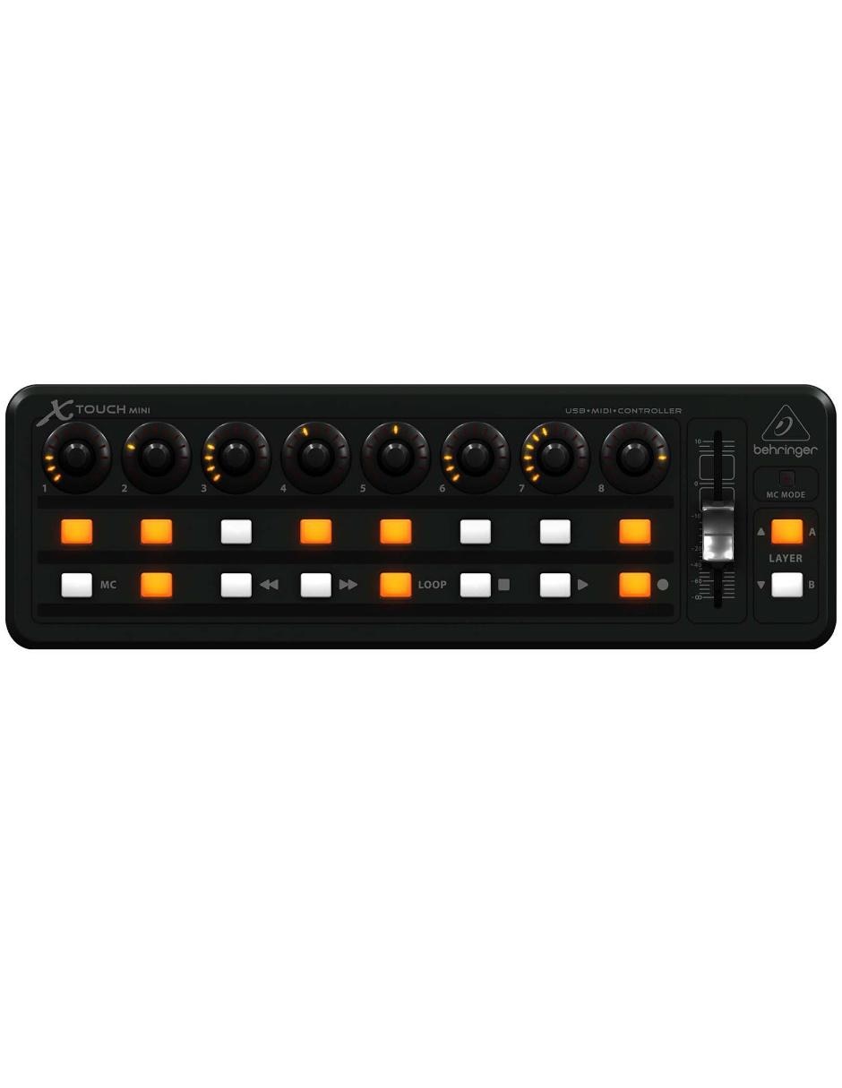 Controlador X-Touch Mini 3