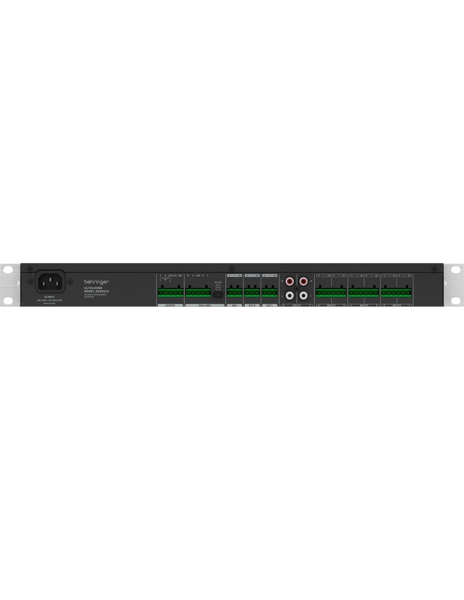 Mezcladora ZMX8210 V2 2