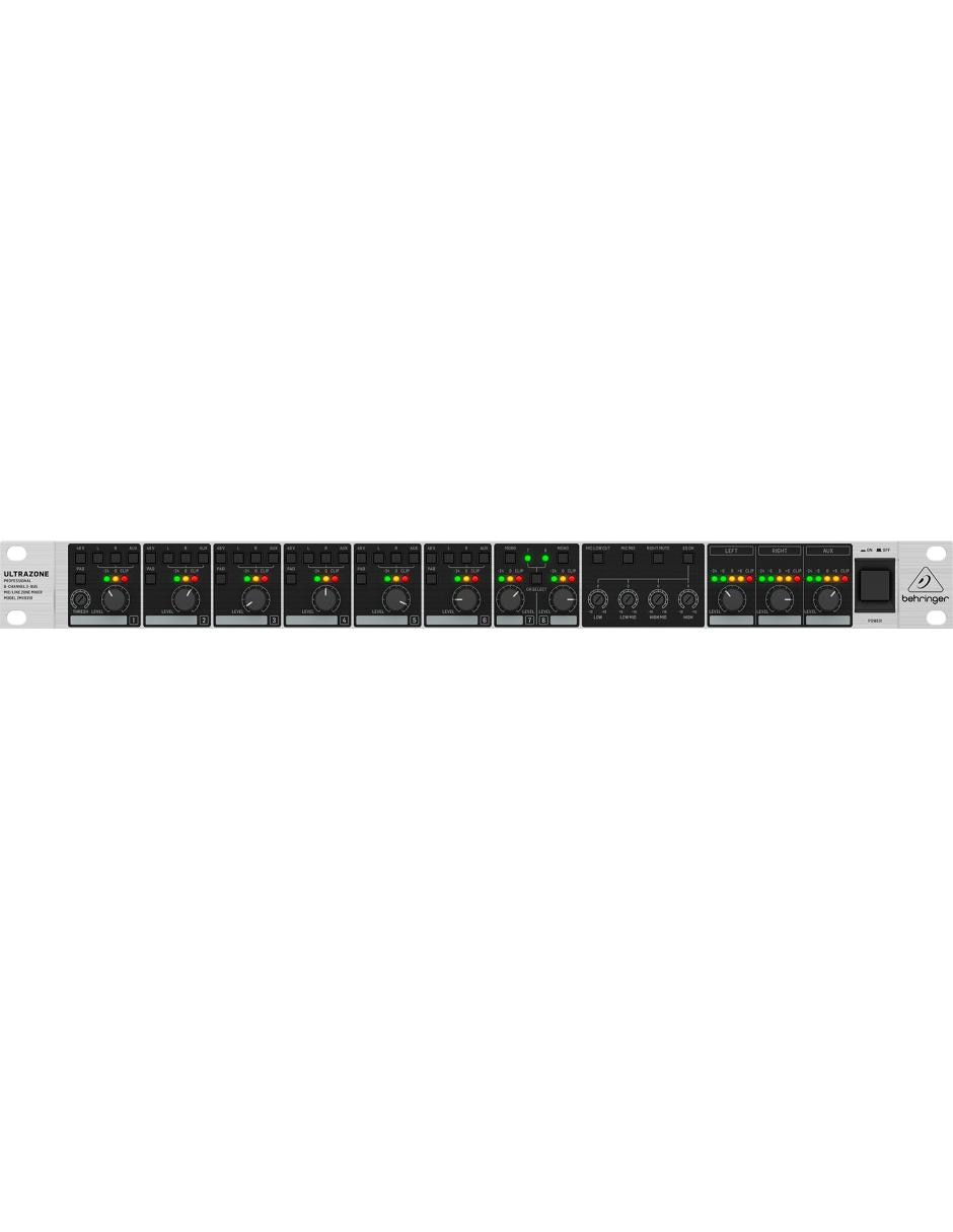 Mezcladora ZMX8210 V2 3