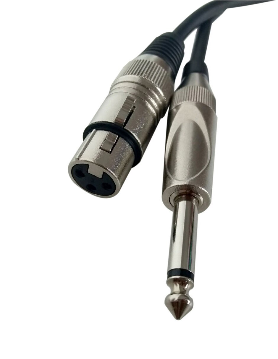 Cable Para Guitarra Electrica Plug Dorados Hamc 5 Metros