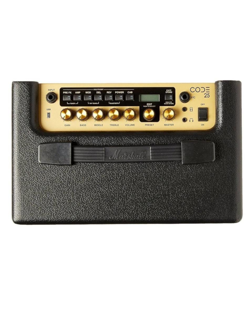 Amplificador para guitarra Code25 de 110 V 3