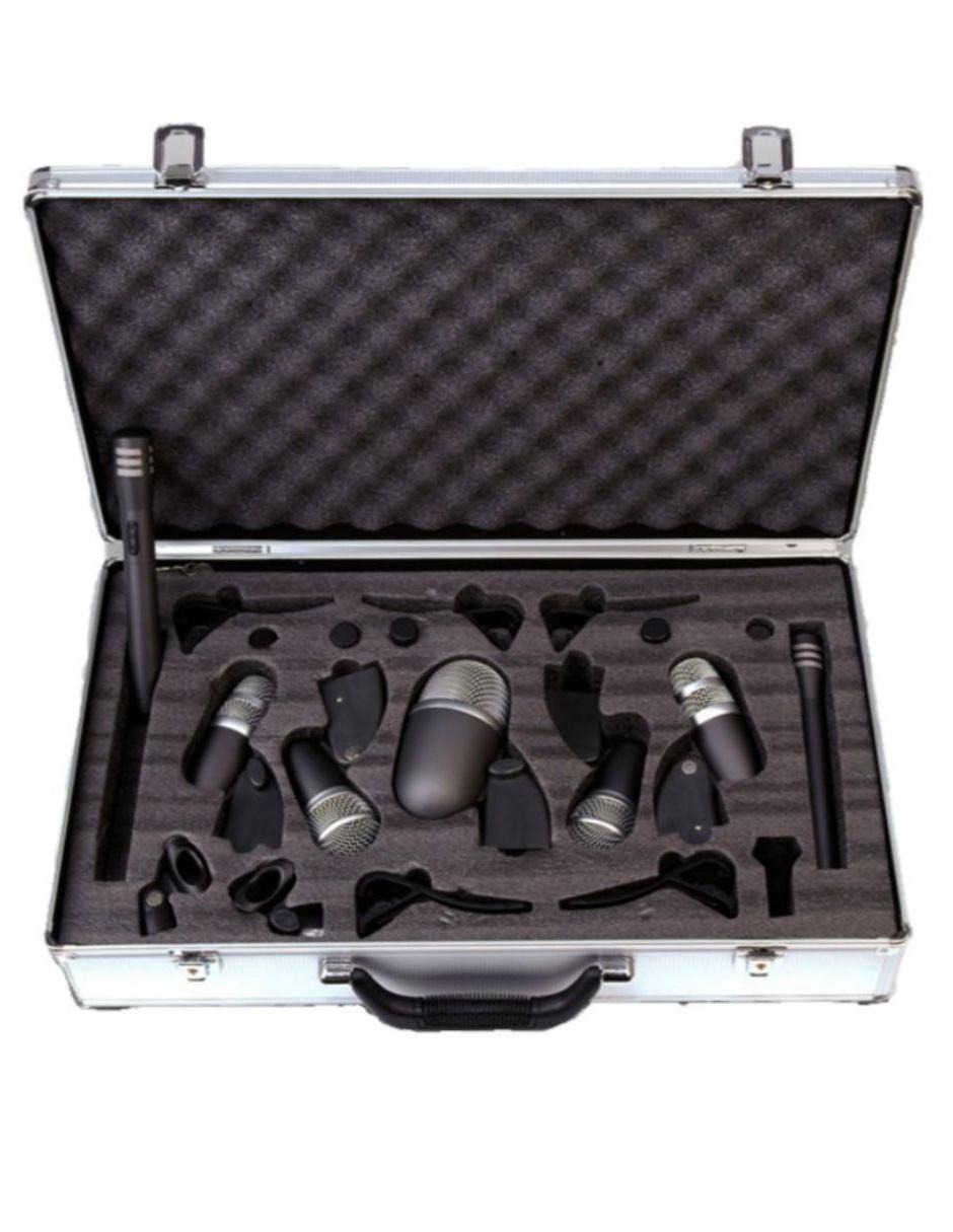 Set de micrófonos alámbricos para instrumentos musicales