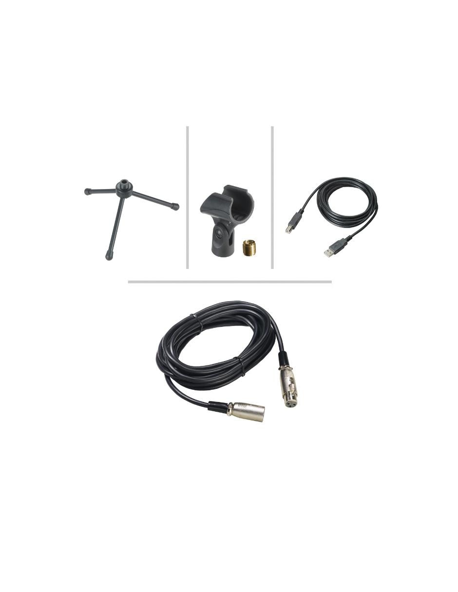 Set de micrófonos alámbrico multiplataforma 6