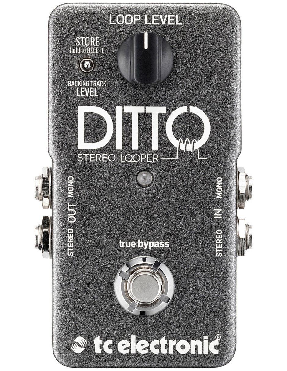 Pedal para Guitarra T.C. Electronic Ditto Stereo Loopr 3