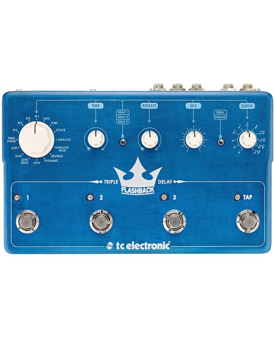 Pedal para Guitarra T.C. Electronic Flashback 3 Delay 2