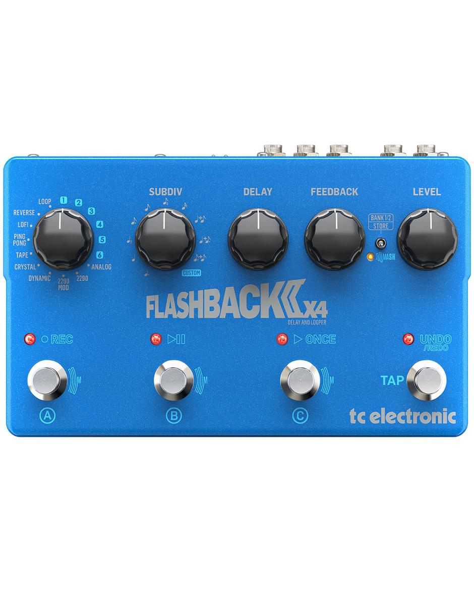 Pedal para Guitarra T.C. Electronic Flashback 2 X4 Delay 3