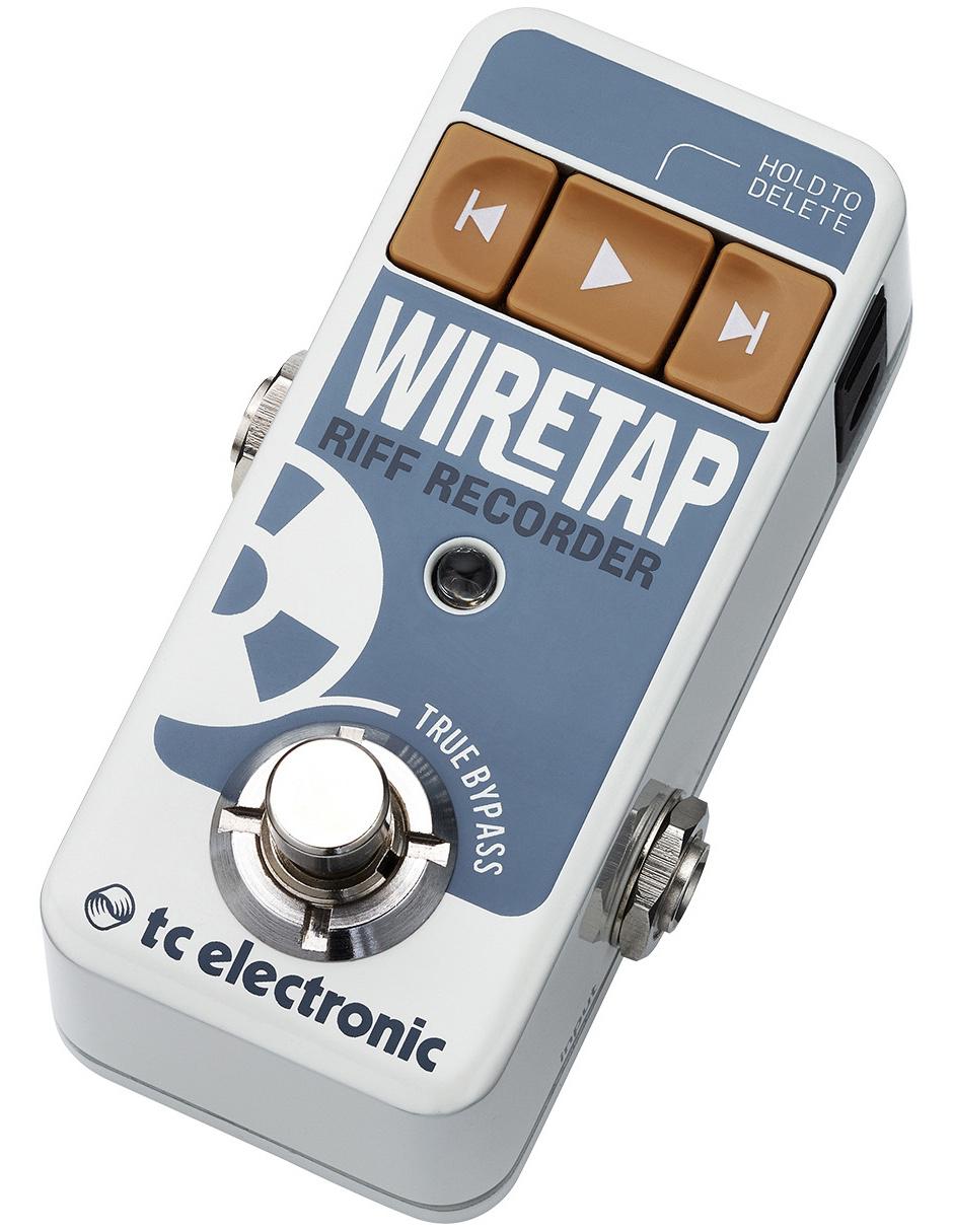 Pedal para Guitarra T.C. Electronic Wiretap Riff Recor 3