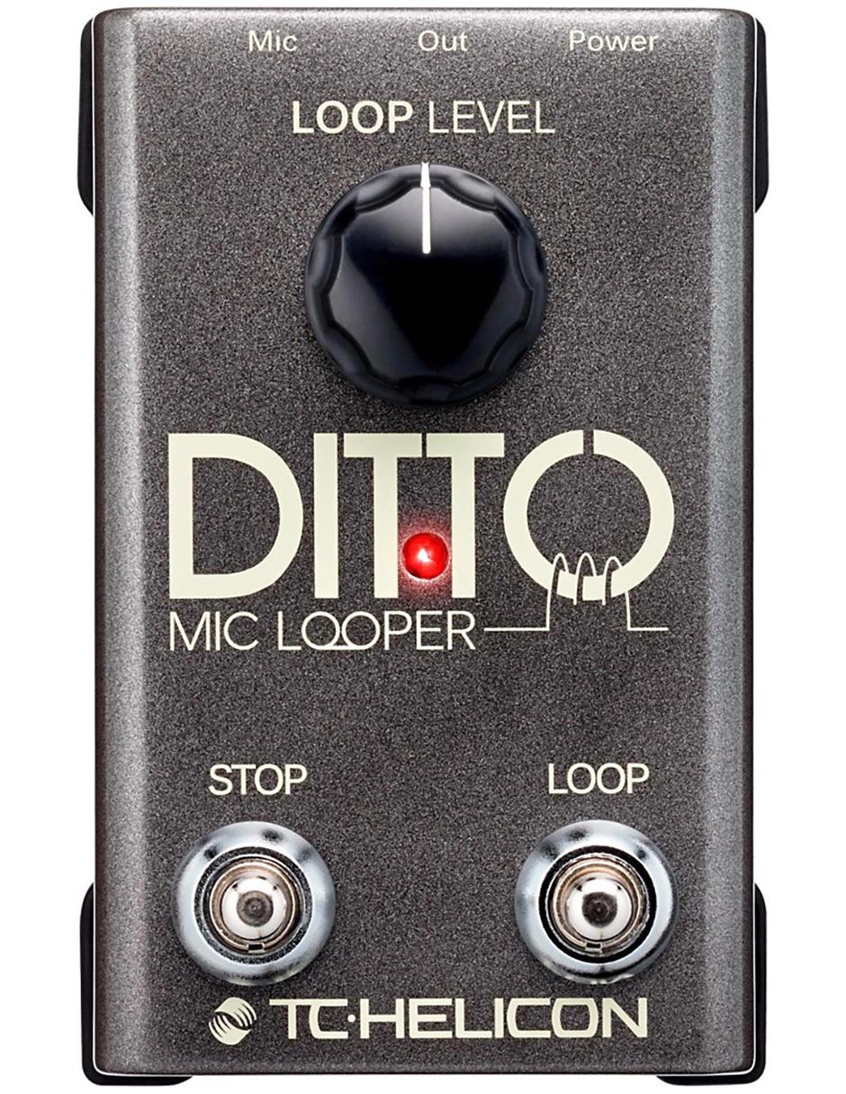 Pedal para Micrófono T.C. Electronic Ditto Mic Looper 5